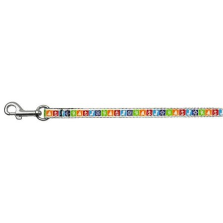 UNCONDITIONAL LOVE Classic Christmas Nylon and Ribbon Collars . .38 in.  wide x 6 Leash UN751519